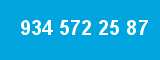 934 572 25 87 934 572 25 87